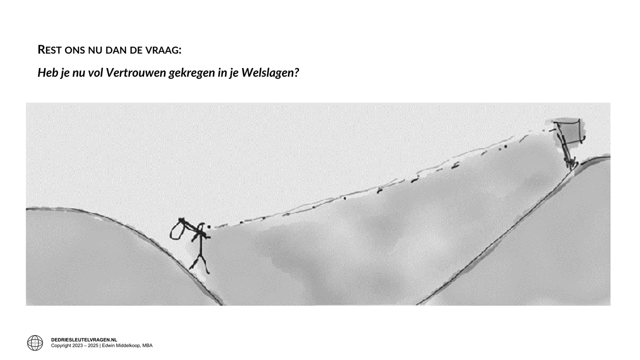 Rest ons nu de vraag